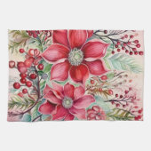Schattigee  geïnspireerde Kerst Keuken Handdoek (Horizontaal)
