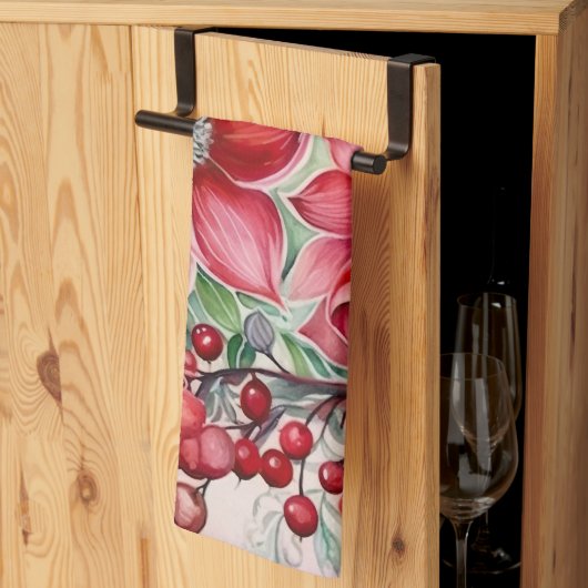 Schattigee  geïnspireerde Kerst Keuken Handdoek (Derde Gevouwen)