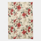 Schattigee  geïnspireerde Kerst Keuken Handdoek (Verticaal)