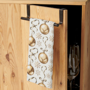 Schattigee geïnspireerde Kerst Keuken Handdoek