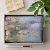 Schattigee geit omgeven door wilde bloemen decoupa tissuepapier (Geschenk)