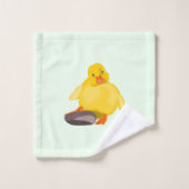 Schattigee gele eend badhanddoeken bad handdoek (Wasdoekje)