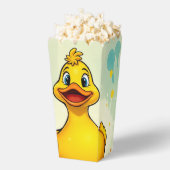 Schattigee Gele Eend Verjaardag Popcorn Box Bedankdoosjes (Popped)