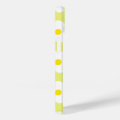 Schattigee gele retro madeliefjes op girly floral Case-Mate iPhone case (Achterkant / Rechts)