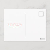 Schattigee Gele Superheld Grootouders Dag Briefkaart (Achterkant)