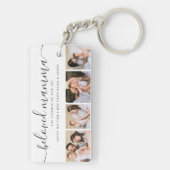 Schattigee Geliefde Mamma Moeder Moederdag Fotocol Sleutelhanger (achterkant)