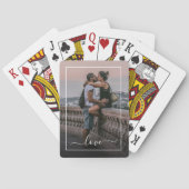 Schattigee geliefden paar Afbeelding eenvoudige li Pokerkaarten (Achterkant)