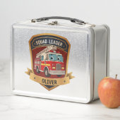 Schattigee Gepersonaliseerde Brandweerman Badge Ge (In situ)