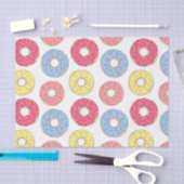 Schattigee gepersonaliseerde donut shop tissuepapier (Craft)