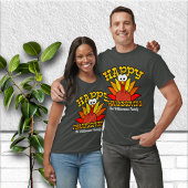 Schattigee gepersonaliseerde familie Thanksgiving T-shirt