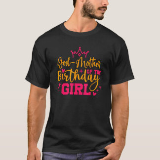 Schattigee gepersonaliseerde Godmoeder van het ver T-shirt