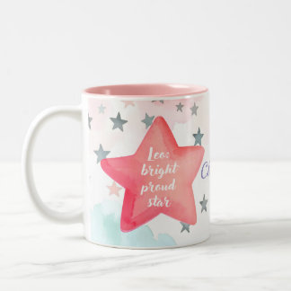Schattigee Gepersonaliseerde Leo Zodiac Sign Mok v