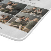 Schattigee gepersonaliseerde Moederdag familie fot Snijplank (Hoek)