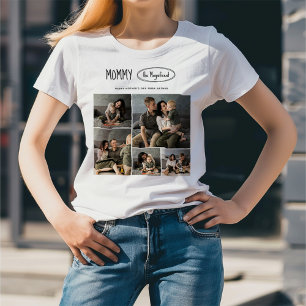 Schattigee gepersonaliseerde Moederdag familie fot T-shirt