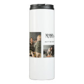 Schattigee gepersonaliseerde Moederdag familie fot Thermosbeker (Achterkant)