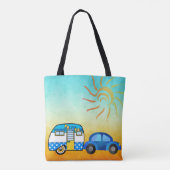 Schattigee gepersonaliseerde road trip Tas (Achterkant)