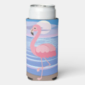 Schattigee gepersonaliseerde tropische eiland flam (Seltzer Achterkant)