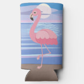 Schattigee gepersonaliseerde tropische eiland flam (Achterkant)