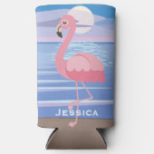 Schattigee gepersonaliseerde tropische eiland flam (Voorkant)