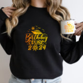 Schattigee gepersonaliseerde verjaardag cruiseschi t-shirt