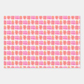 Schattigee Geschenken Hand-getrokken Kerst Feestda Inpakpapier Vel (Voorkant 2)