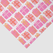 Schattigee Geschenken Hand-getrokken Kerst Feestda Tissuepapier (Detail)