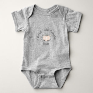 Schattigee geslachtsneutrale Sweet Little Pumpkin Romper