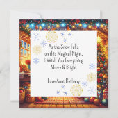 Schattigee Gezellige Kitsch Kerst Feestelijke Keu (Achterkant)