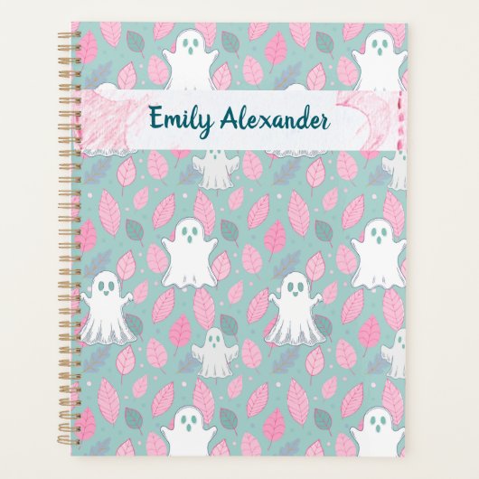 Schattigee Ghost Custom Planner (Voorkant)