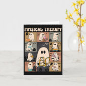 Schattigee Ghost Physical Therapy PT Fysiotherapeu Kaart (Gele Bloem)