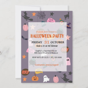 Schattigee Ghost & Pumpkin Halloween Kaart