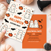 Schattigee Ghost & Pumpkin Halloween Kaart