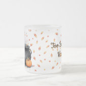 Schattigee Ghost Snoep Custom Cauldron Matglas Koffiemok (Center)