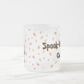 Schattigee Ghost Snoep Custom Spook Matglas Koffiemok (Center)