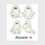 Schattigee Ghost Sticker Pack, Ghoul, Halloween St (Vel)