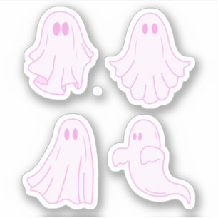 Schattigee Ghost Sticker Pack, Ghoul, Halloween St