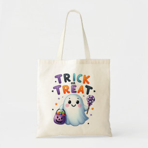 Schattigee Ghost Trick or treat Bag Tote Bag