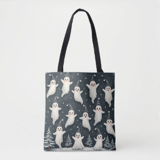 Schattigee Ghost Winter Canvas tas