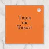 Schattigee Ghostie Pug Halloween Bedankjes Labels (Achterkant)