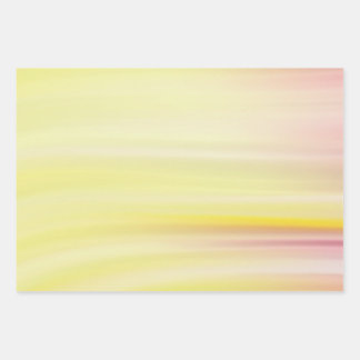 Schattigee Gift Abstracte Pastelgolven 1 | Inpakpapier Vel