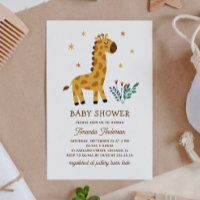 Schattigee giraf. Funny zoo safari dierlijk baby s