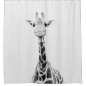 Schattigee Giraffe 2 #animal #art Douchegordijn (Voorkant)