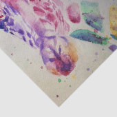 Schattigee Giraffe dierentuin dierlijke patroon Wa Tissuepapier (Detail)