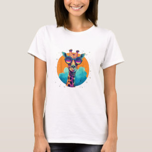 Schattigee Giraffe Mannen Vrouwen Kinder _1 T-shirt