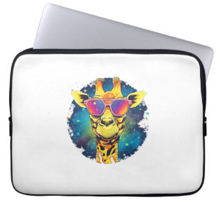 Schattigee Giraffe Mannen Vrouwen Kinder _2 Laptop Sleeve