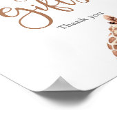 Schattigee giraffe partij Kaarten en geschenken te Poster (Hoek)