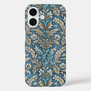 Schattigee Girly Floral Art Nouveau Design iPhone 16 Hoesje