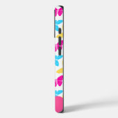 Schattigee Girly Vibrant Rainbow Butterfly Patroon Case-Mate iPhone Case (Achterkant / Links)