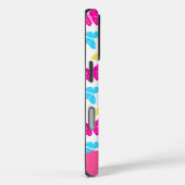 Schattigee Girly Vibrant Rainbow Butterfly Patroon Case-Mate iPhone Case (Achterkant / Rechts)