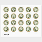 Schattigee Glamping Compass Sticker (Vel)